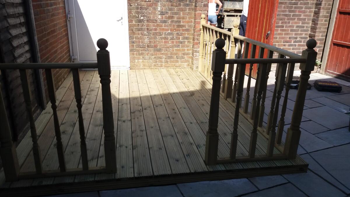 Timber and composite decking