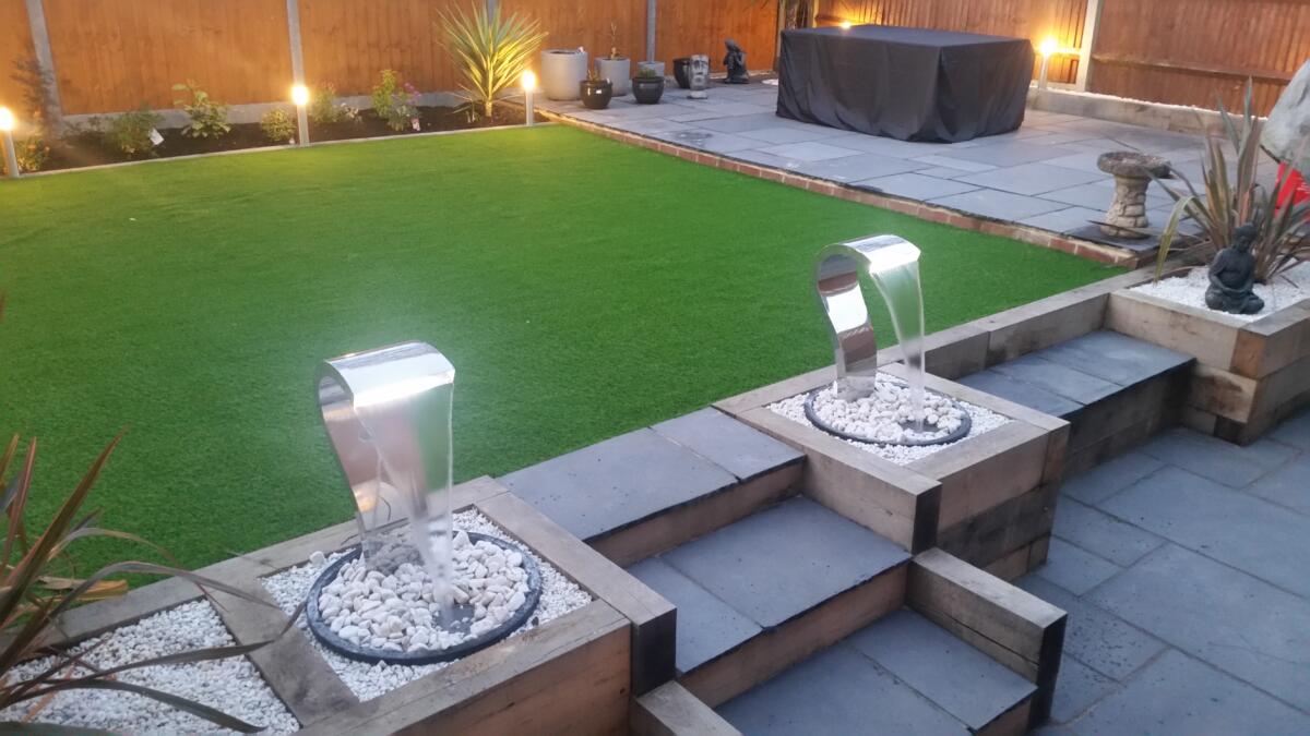 Garden design and landscaping